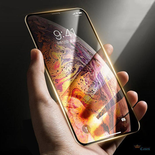 iPhone XS Max Full Coverage Curved Tempered Glass