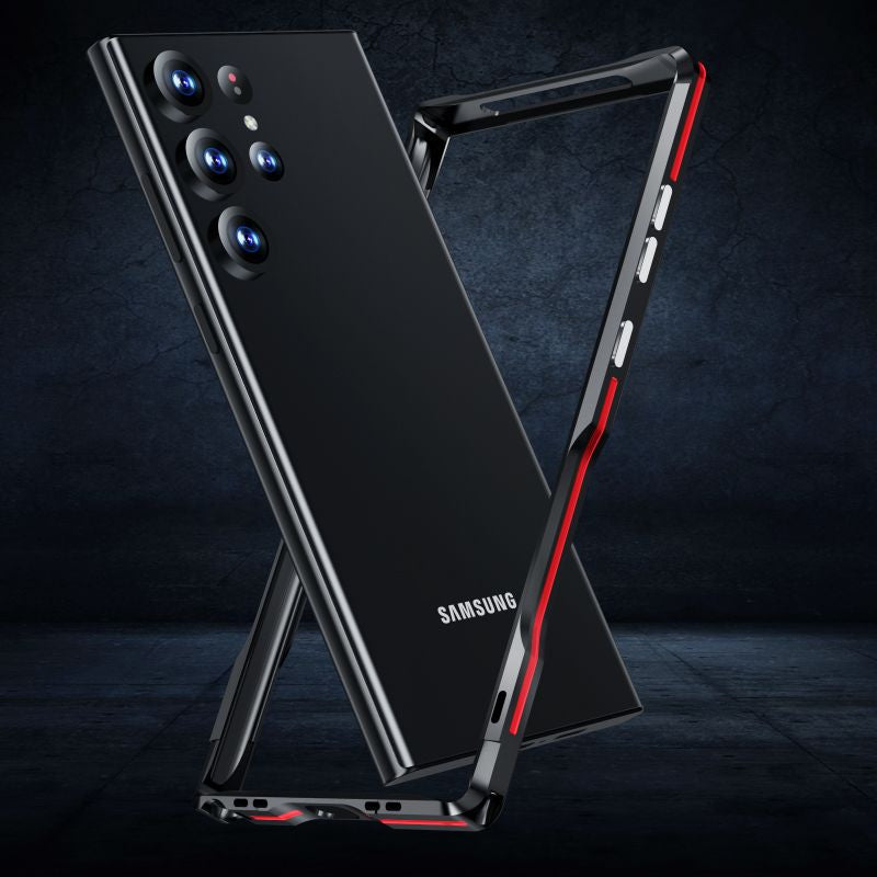#MK -  Aluminum Bumper Frame Case - Samsung