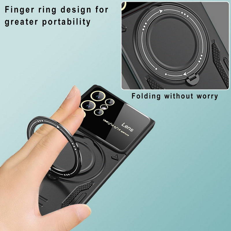 #MK -  Metal Magsafe Magnetic Bracket Case - Samsung