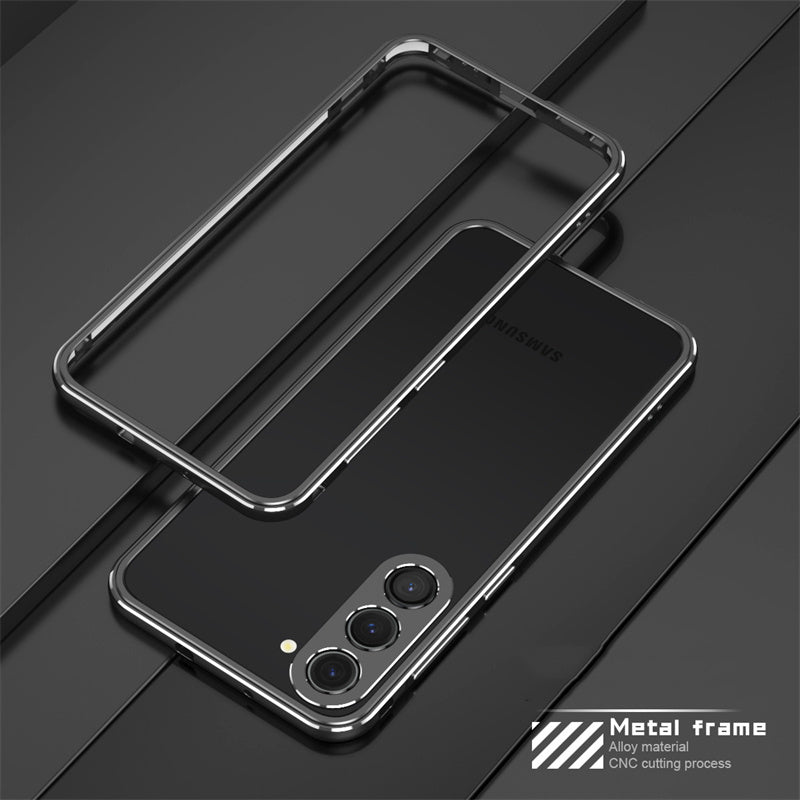 #MK -  Aluminum Metal Bumper Frame Case - Samsung