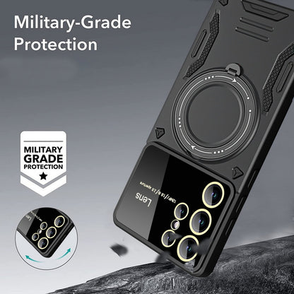 #MK -  Metal Magsafe Magnetic Bracket Case - Samsung