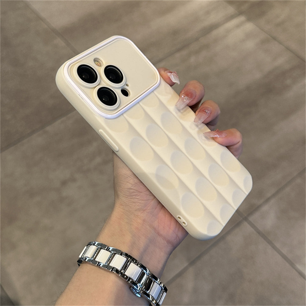 #MK -  3D Wave Texture Matte Case - iPhone