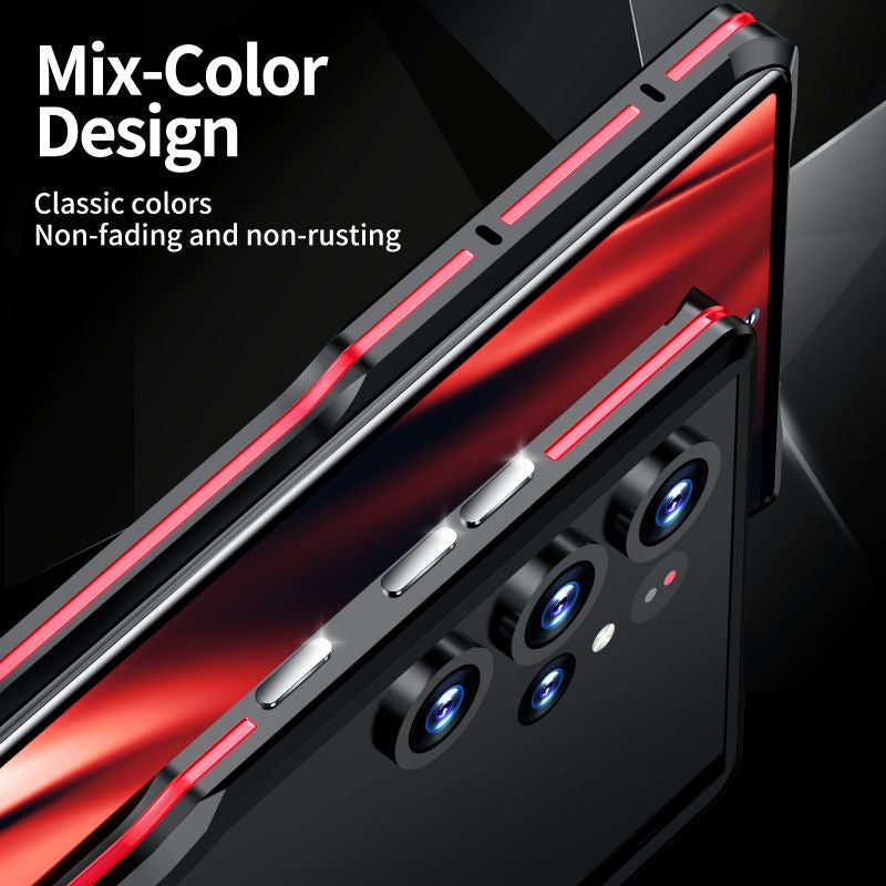 #MK -  Aluminum Bumper Frame Case - Samsung