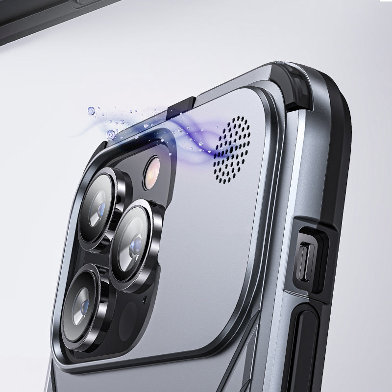 #Mk - Aluminum Thermal Cooling Phone Case - iPhone