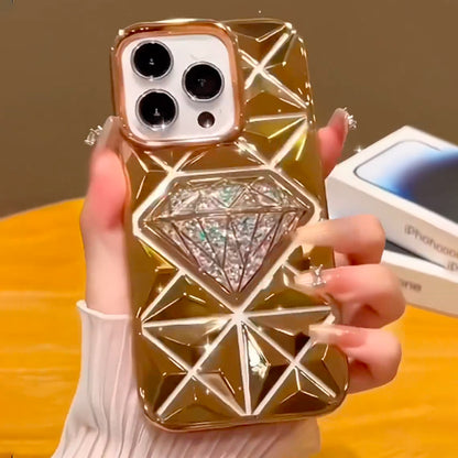 #MK - Diamond Glitz Electroplated Case  - iPhone