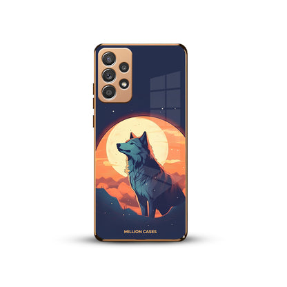 #MK - Wolf Wilderness Aesthetic Glass Phone Case - Samsung