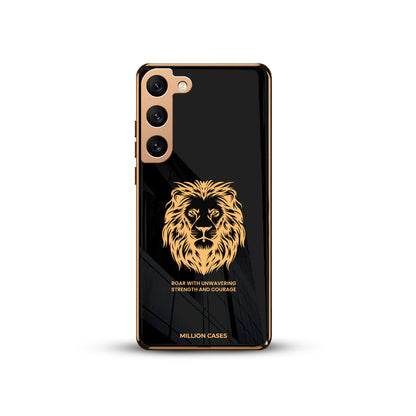 #MK - Majestic Lion Glass Phone Case - Samsung