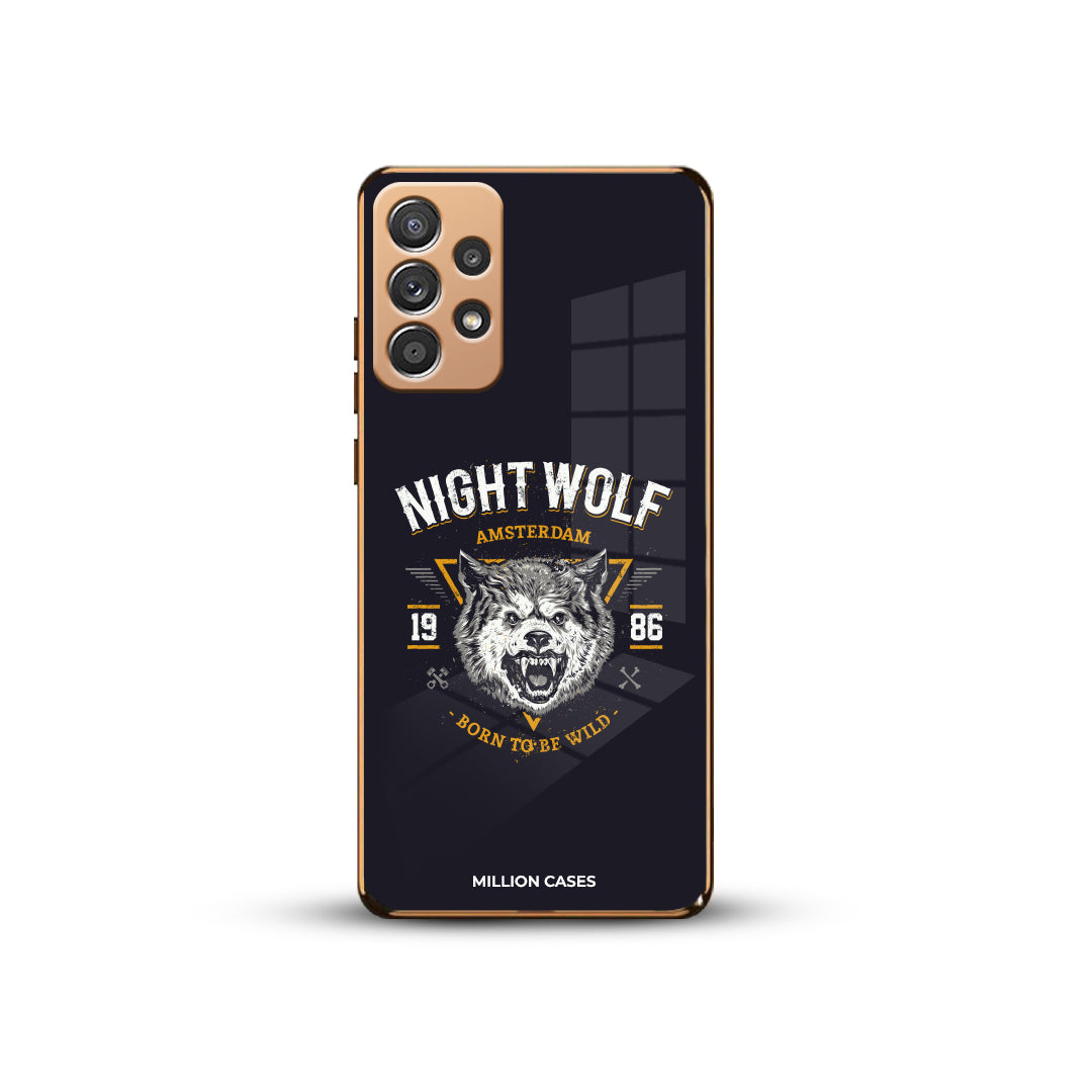 #MK - Wolf Wilderness Aesthetic Glass Phone Case - Samsung