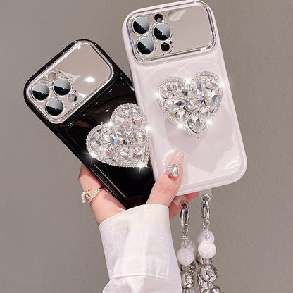 #MK - Sparkling Jewel Heart Case - iPhone