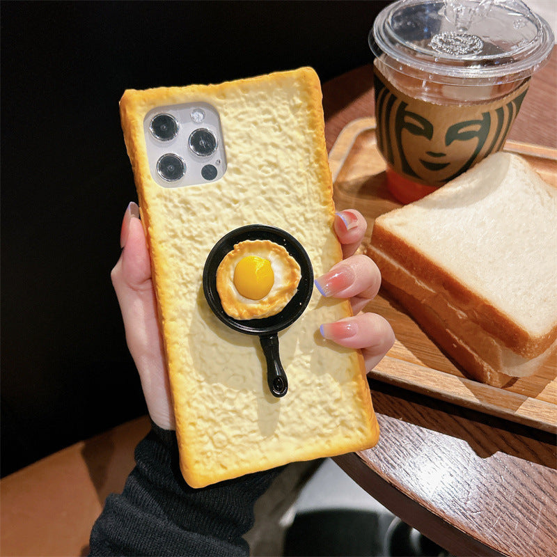 #MK - Creative Toast Bread Phone Case - iPhone