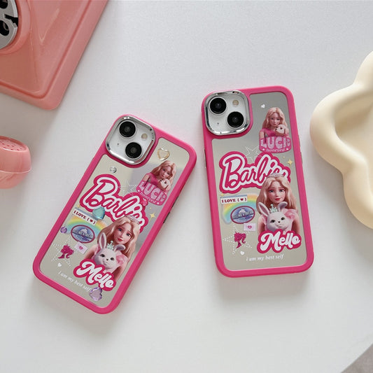 #MK - Barbie Princess Hug Rabbit Case- iPhone
