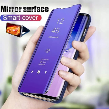Mirror Clear View Flip Case - Samsung
