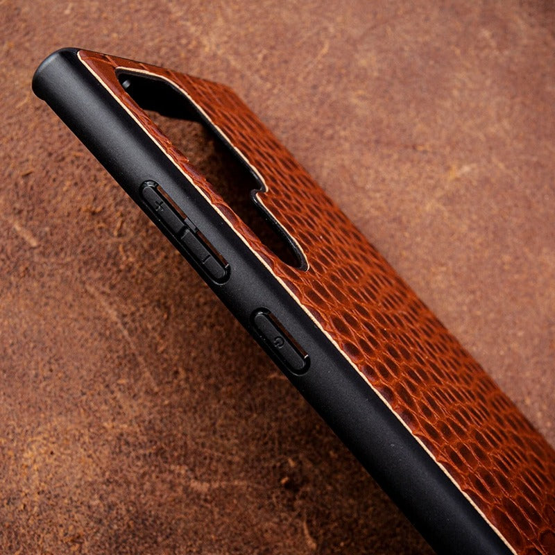 #MK - Vintage Craft Genuine Leather Case - Samsung