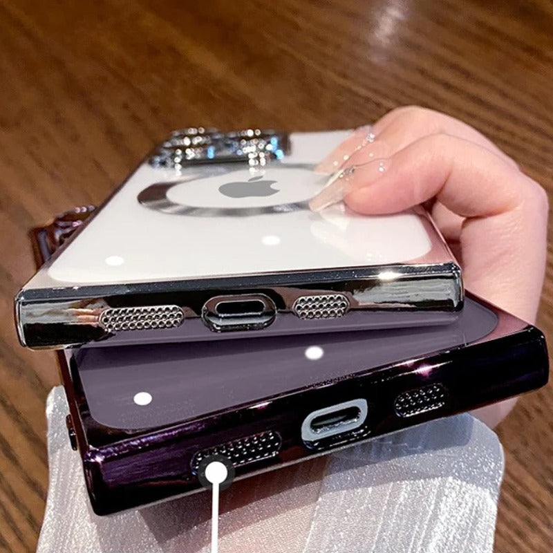 #MK - Quick Lock Magnetic Shield Case - iPhone
