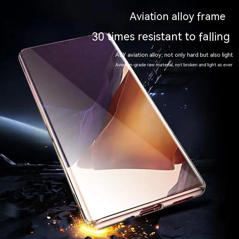 #MK - Dual Magnetic Privacy Glass Case - Samsung