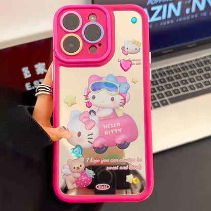 #MK -  Cute Kitten Mirror Case - iPhone
