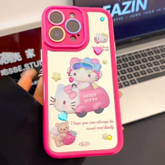 #MK -  Cute Kitten Mirror Case - iPhone