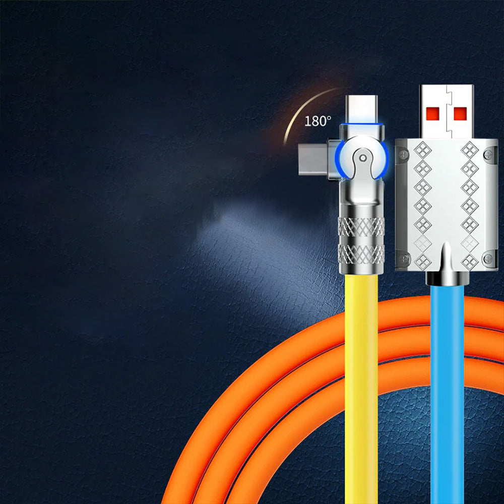 Super Fast Rotatable Charging Cable - Type C