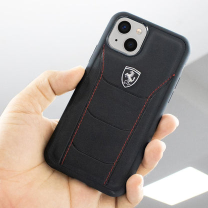 iPhone 13 Series Genuine Leather Ferrari Case