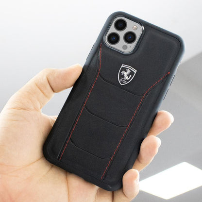iPhone 13 Genuine Leather Ferrari Case