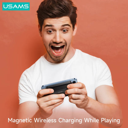 USAMS - QC+PD Fast Charging Magnetic Wireless Powerbank