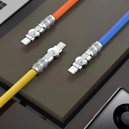 Super Fast Rotatable Charging Cable - Type C