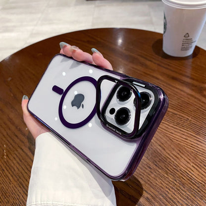 #Mk - Camera Defender Transparent Back Case - Apple