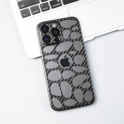 #Mk - Carbon Fiber Cutout Design case - Apple