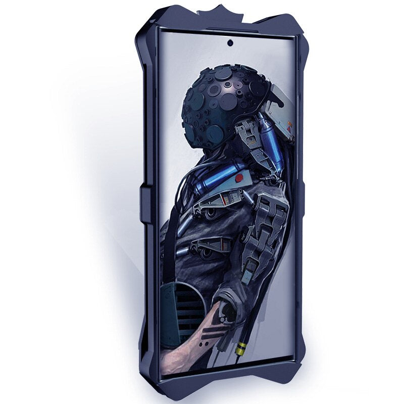 #Mk - Luxury Armor Metal Aluminum Case - Samsung