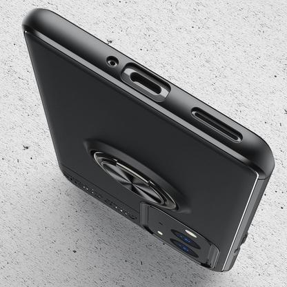 OnePlus 9R Metallic Finger Ring Holder Matte Case