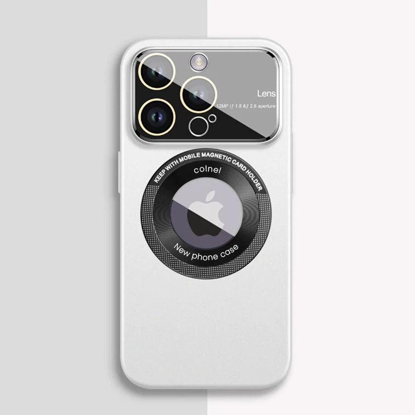 Frosted Magnetic Suction Window Case - iPhone