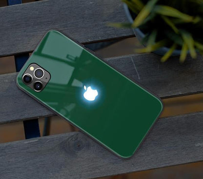 iPhone 11 Pro LED Logo Glass Back Case