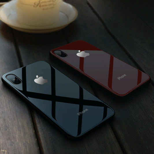 iPhone X Series Led Logo Glass Back Case