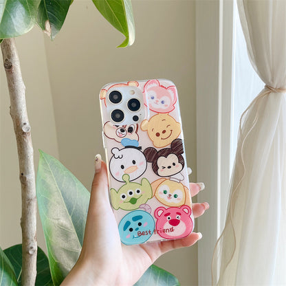#MK -  Cute cartoon Pattern Case - iPhone