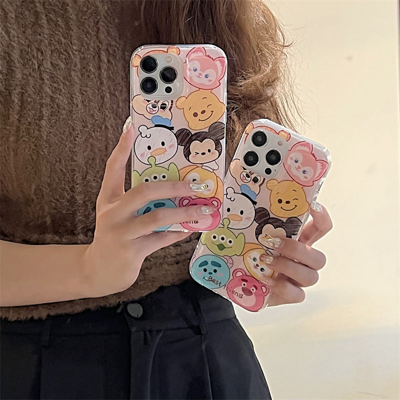 #MK -  Cute cartoon Pattern Case - iPhone