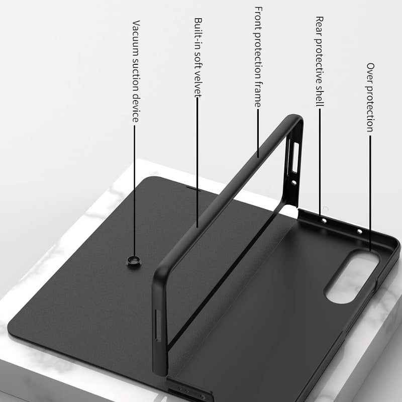 Galaxy Z Fold5 Lion Pattern S Pen Holder Case