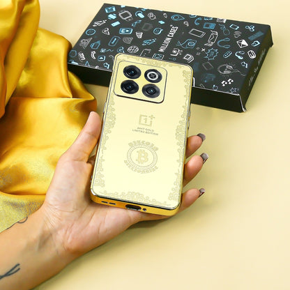 Crafted Gold Bitcoin Luxurious Camera Protective Case - OnePlus