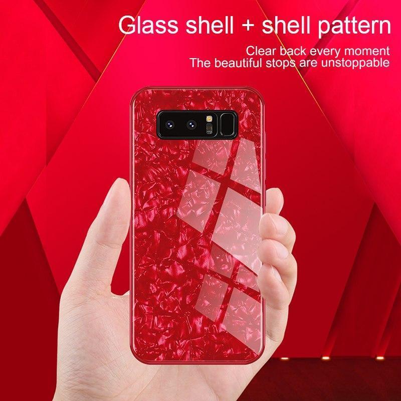 Galaxy Note 8 Dream Shell Series Textured Marble Case
