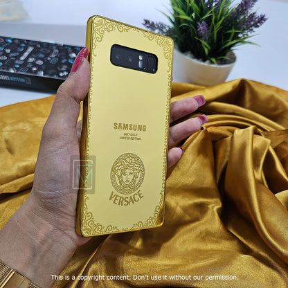Galaxy Note Series Crafted Gold Luxurious Camera Protective Case
