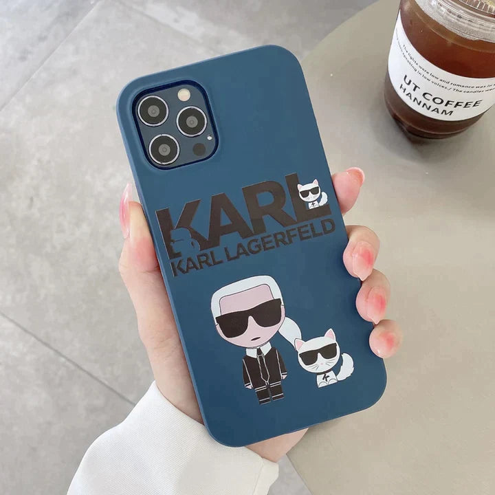 iPhone 13 Pro Max Karl Frosted Bumper Case