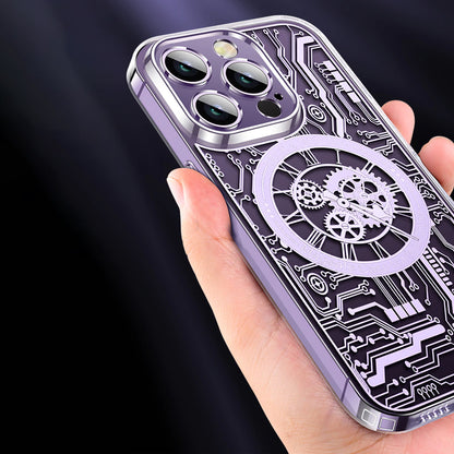 iPhone 13 Pro MagSafe Edition Mecha Transparent Case