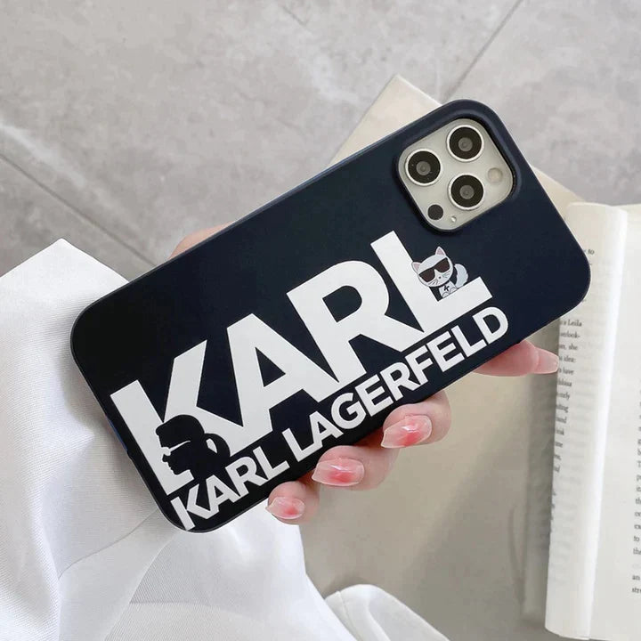 iPhone 12 Series Karl Frosted Bumper Case