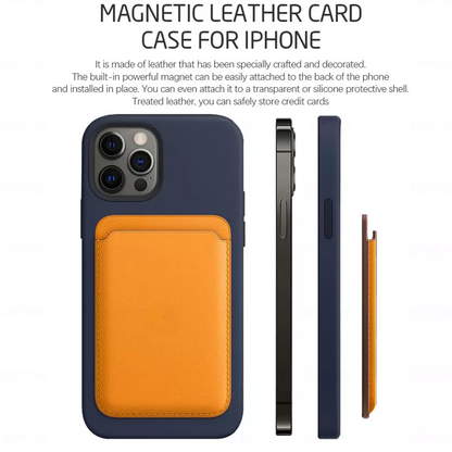 iPhone Leather Wallet with MagSafe