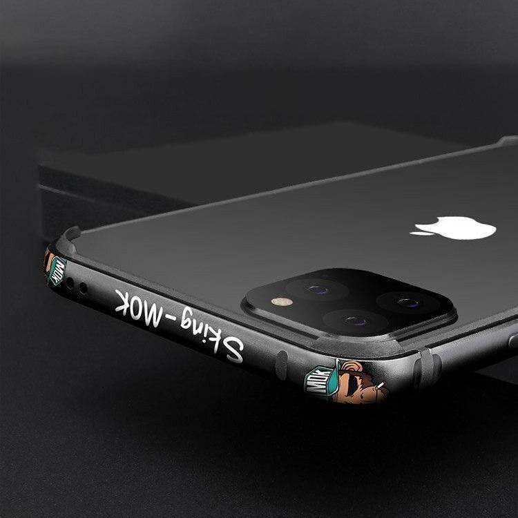 iPhone 11 Series New Fashion Luxury Aluminum Metal Bumper