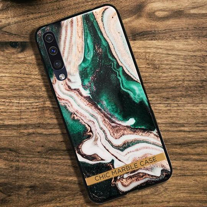 Galaxy A70 Landscape Chic Marble Case
