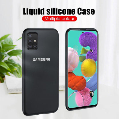 Galaxy M51 Liquid Silicone Logo Case
