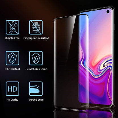 Galaxy S10 Plus Full Coverage Curved Tempered Glass