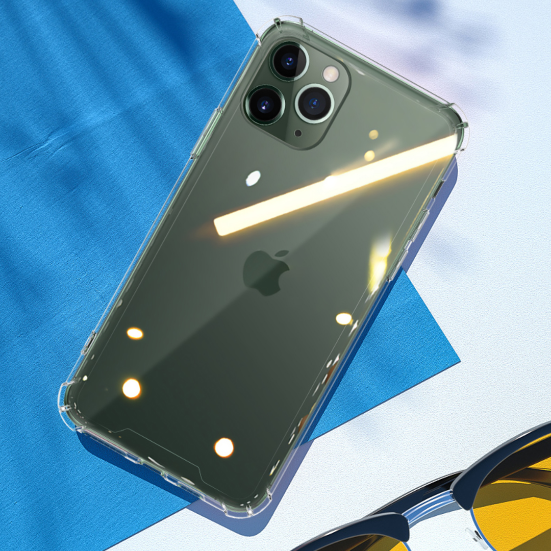 King Kong iPhone 12 Mini Anti-Knock TPU Transparent Case