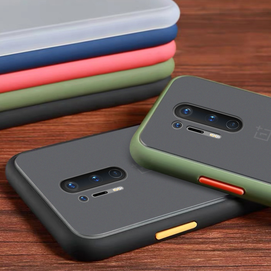 OnePlus 8 Matte Silicone Shockproof Armor Case
