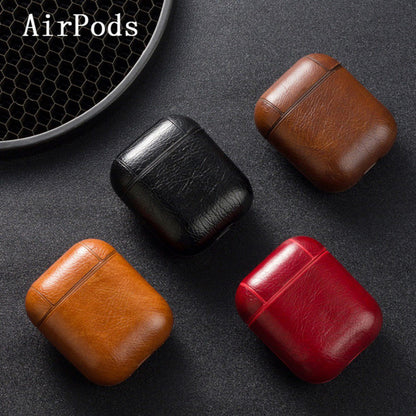 Genuine Leather Case For Apple Airpods